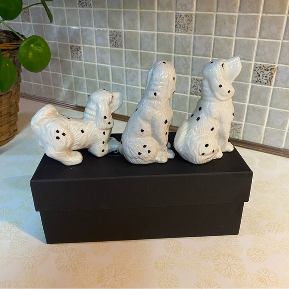 Vintage Dalmatian trio figurine set - Picture 3 of 5